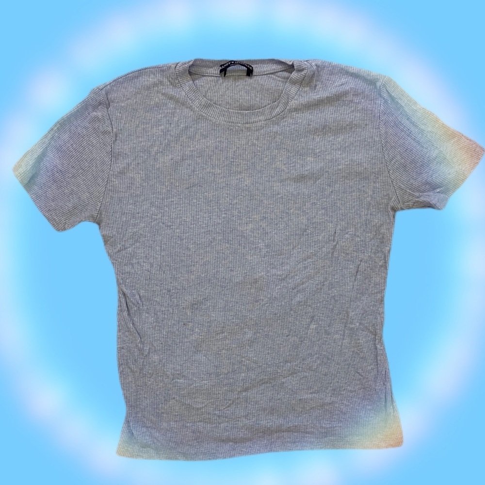 Brandy Melville Crop Neck Tee